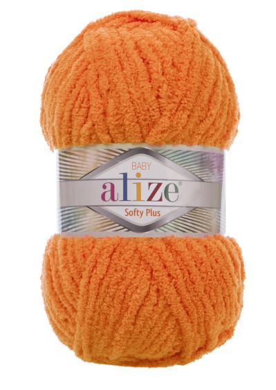 Alize Softy Plus 06 - oranžová