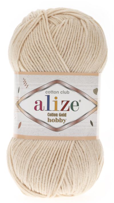 Alize Cotton Hobby 67 - maslovo béžová