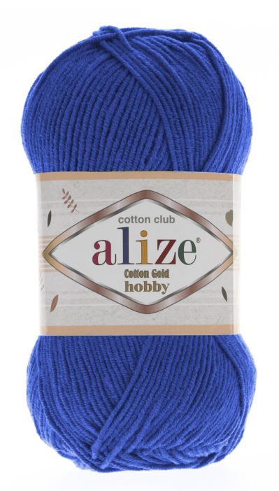 Alize Cotton Gold Hobby 141 - kráľ. modrá
