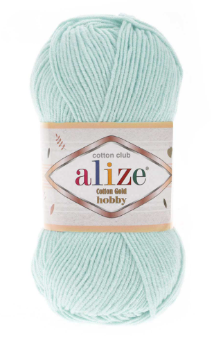 Alize Cotton Gold Hobby 514 - mentolová