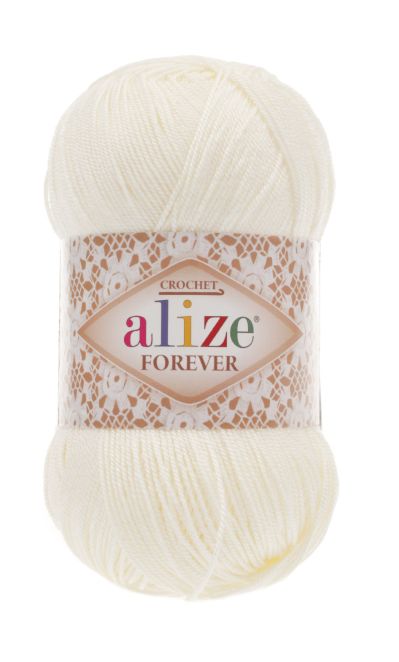 Alize Forever 450 - perlová biela