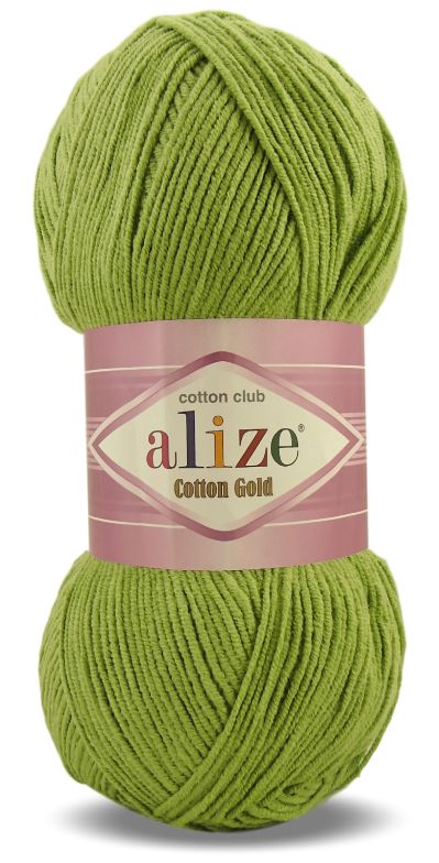 Alize Cotton Gold 485 - tmavá zelená