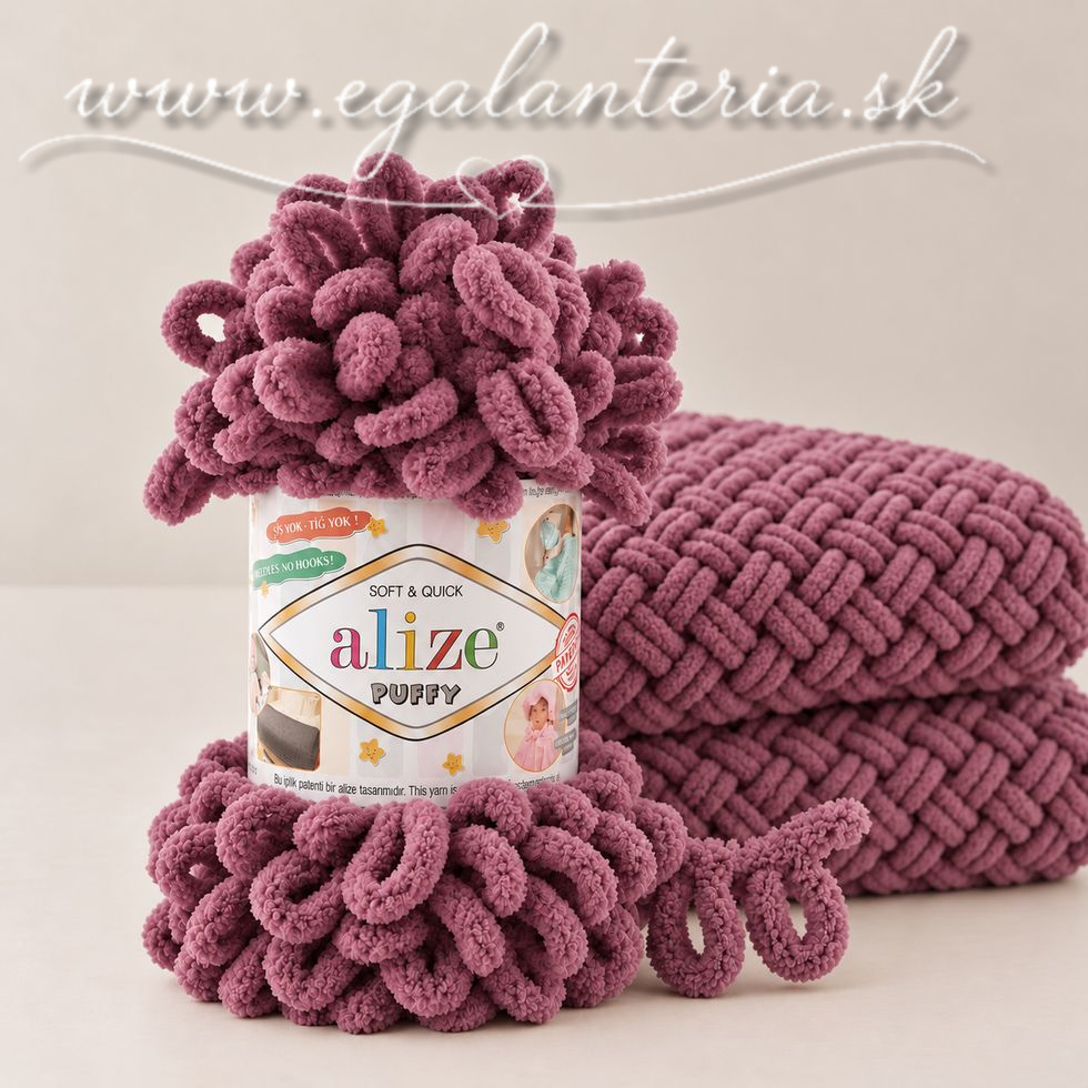 Alize Puffy 28 - fialová