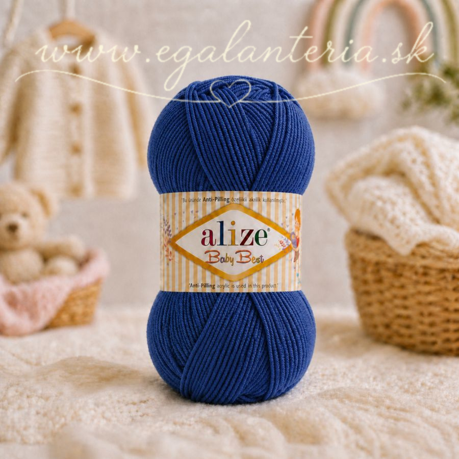 Alize Baby Best 141 - kráľovská modrá