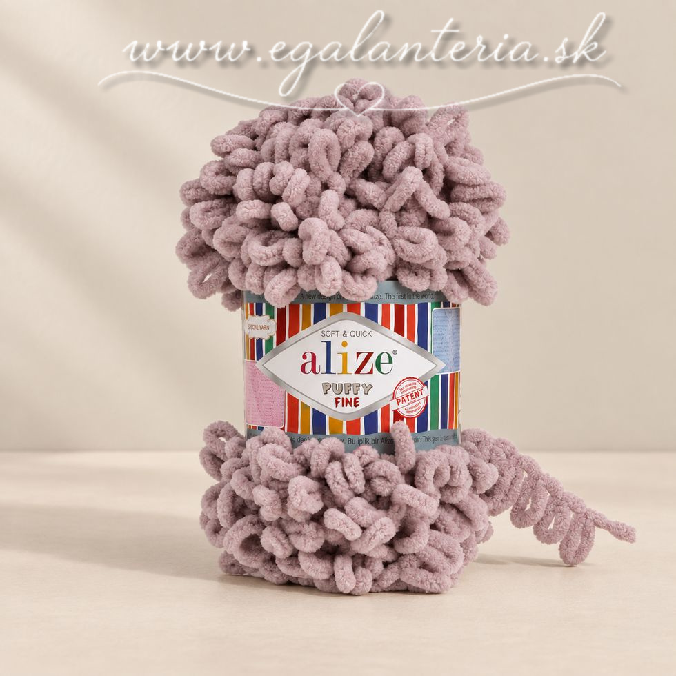 Alize Puffy Fine 268 - holubia 