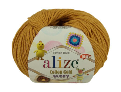 Alize Cotton Gold Hobby NEW 02 - horčicová