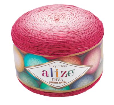 Diva Ombre Batik 7367 - ružová