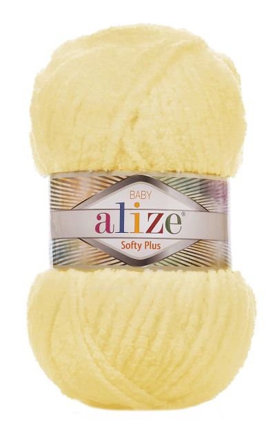 Alize Softy Plus 13 - svetlá žltá