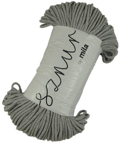 5 mm Sznur 56 - šedá melange
