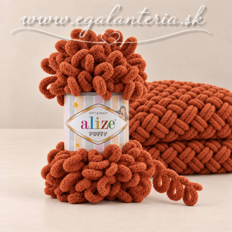 Alize Puffy 597 - škorica