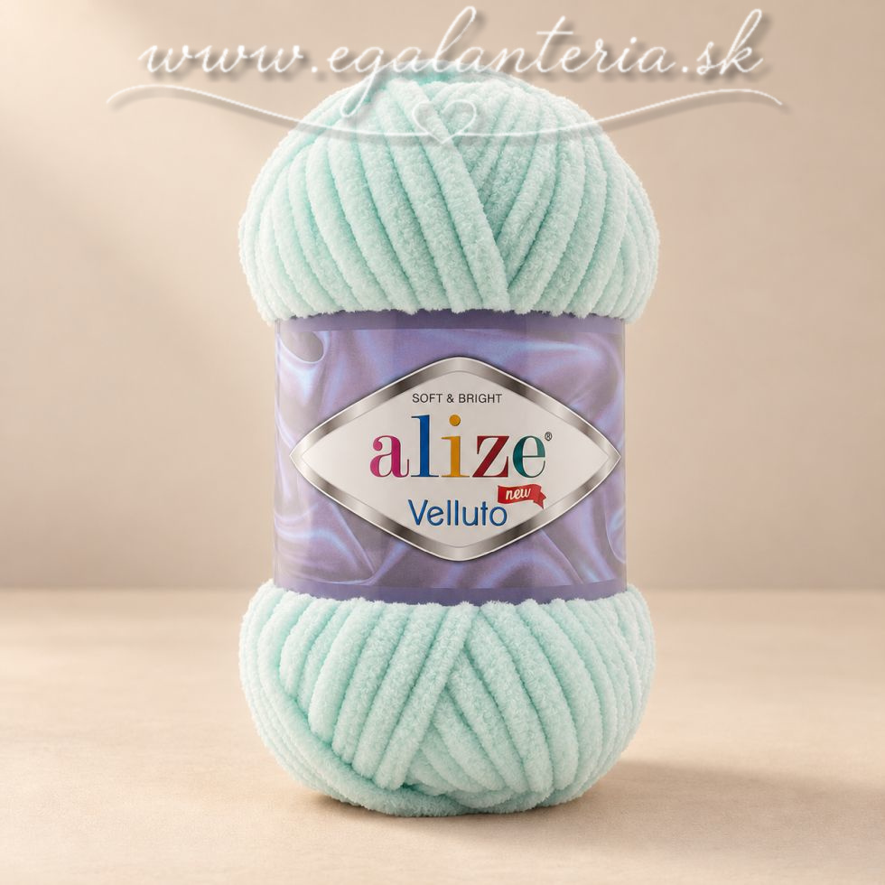 Alize Velluto 15 - aqua