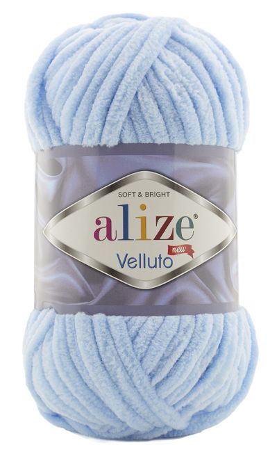 Alize Velluto 218 - baby modrá