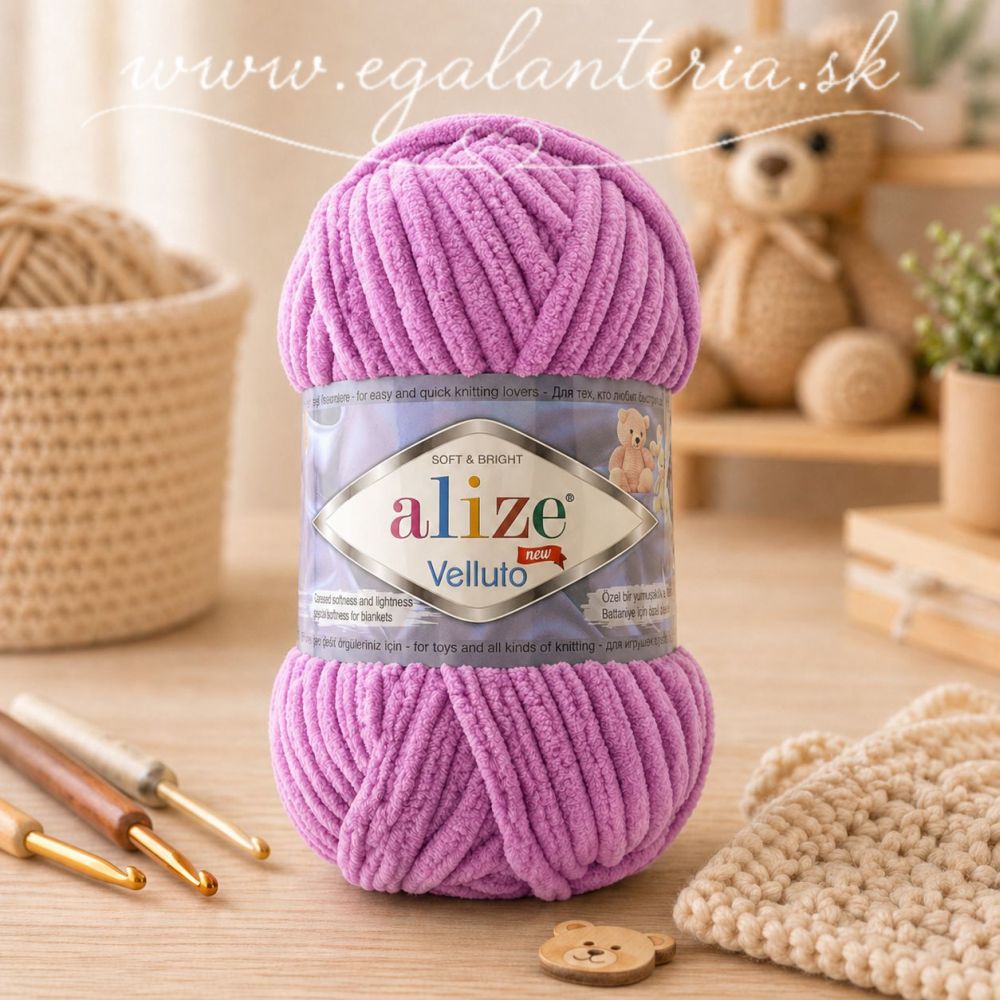 Alize Velluto 378 - orchidea