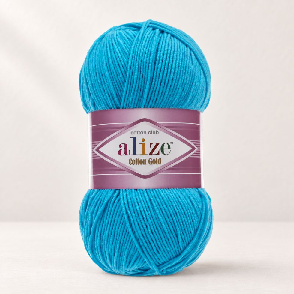 Alize Cotton Gold 16 - oceán modrá
