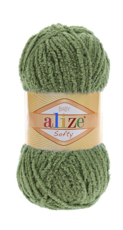 Alize Softy 485 - tmavá zelená