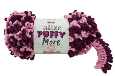 Alize Puffy MORE 6278 - fialová