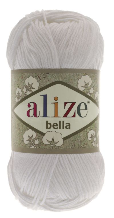 Alize Bella 55 - biela