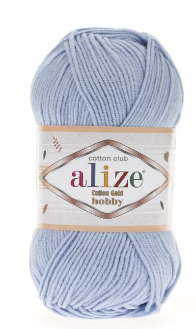 Alize Cotton Gold Hobby 40 - modrá