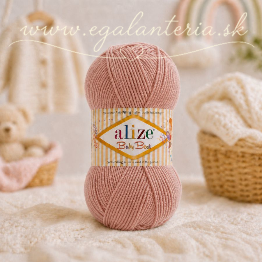 Alize Baby Best 354 - ruža