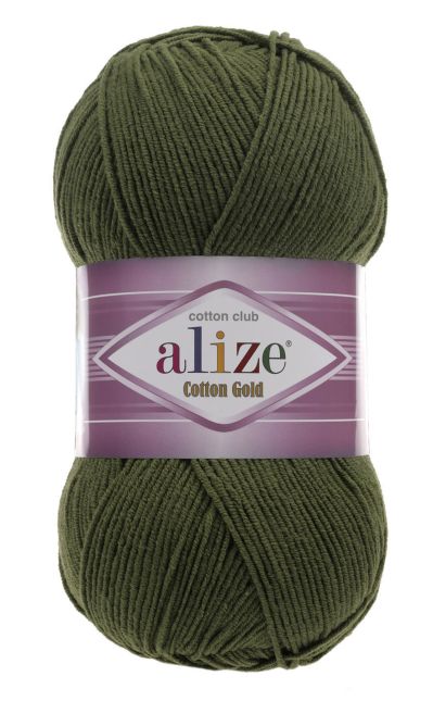 Alize Cotton Gold 29 - vojenská zelená