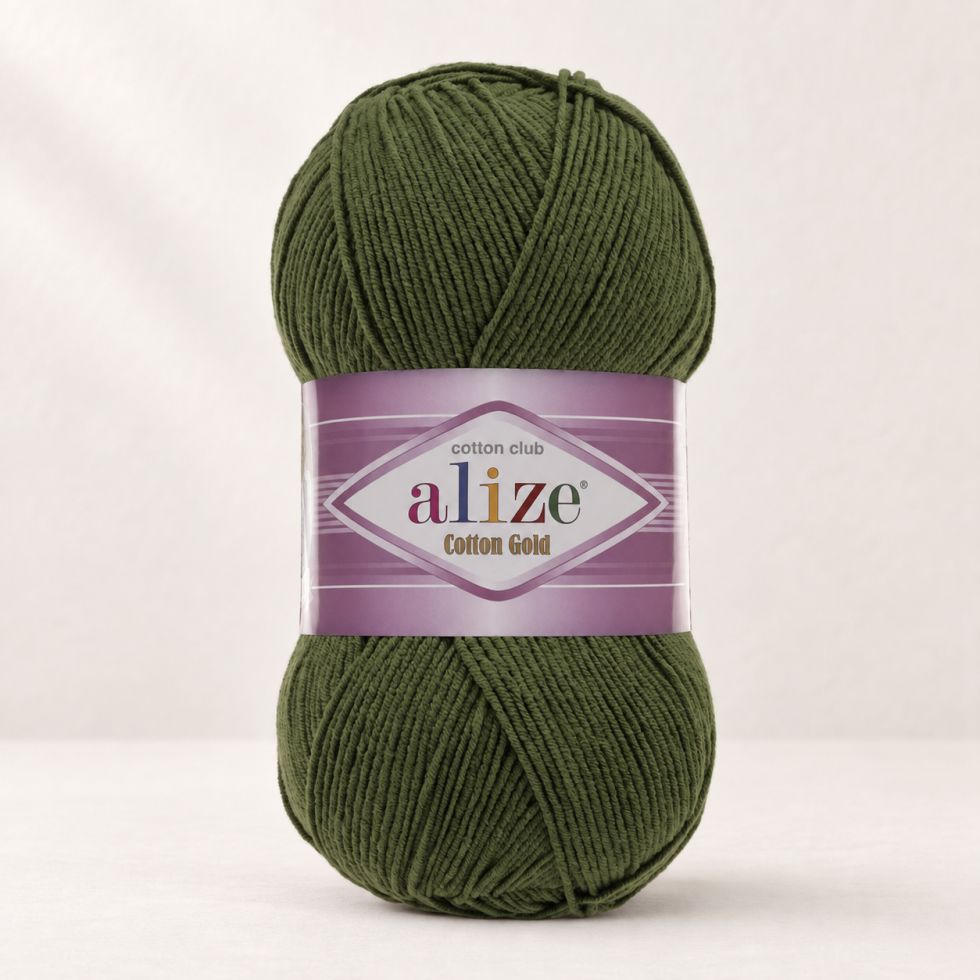 Alize Cotton Gold 29 - vojenská zelená