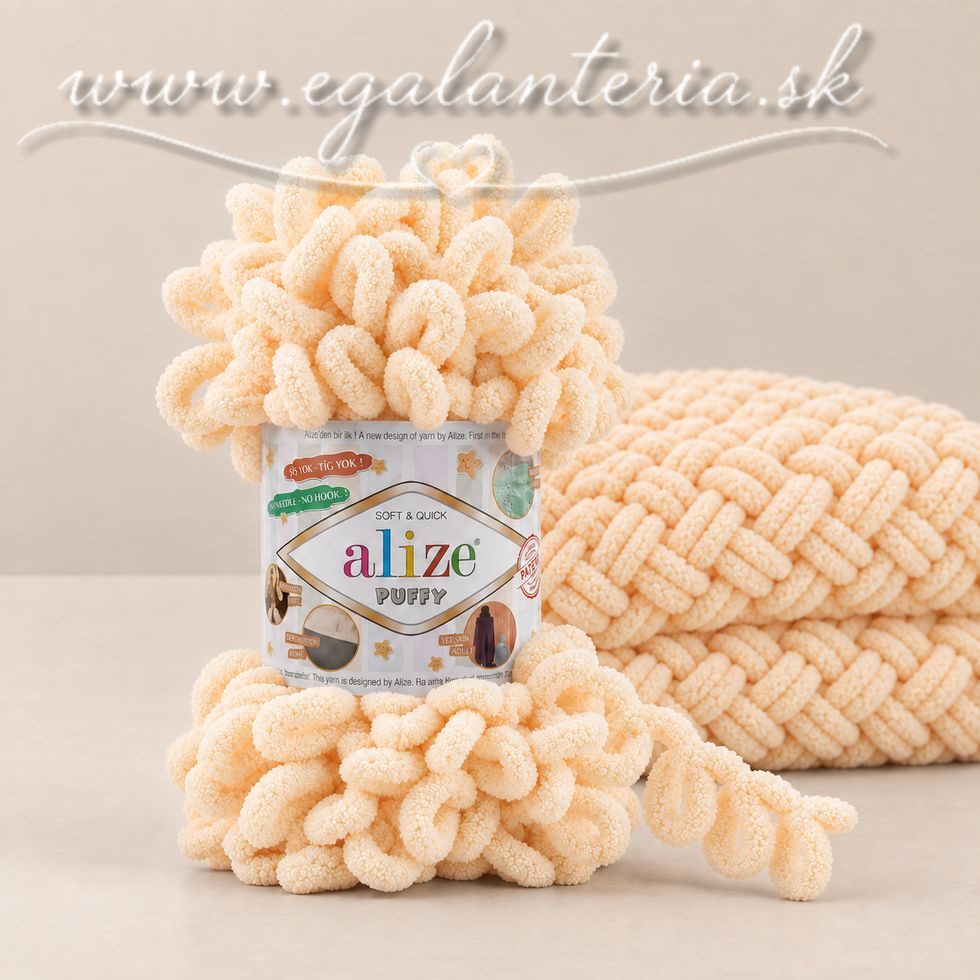 Alize Puffy 742 - vanilka