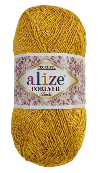 Alize Forever Simli 488 - žltá