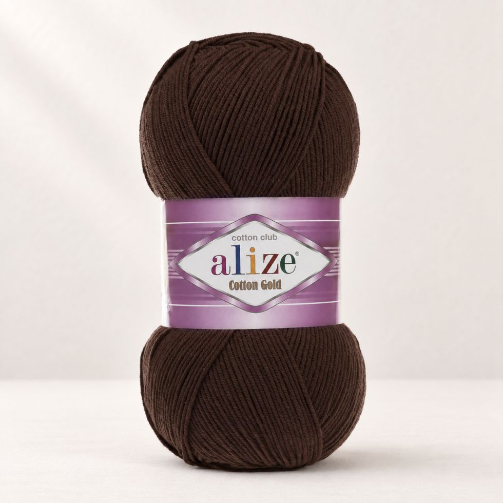 Alize Cotton Gold 26 - tmavá hnedá