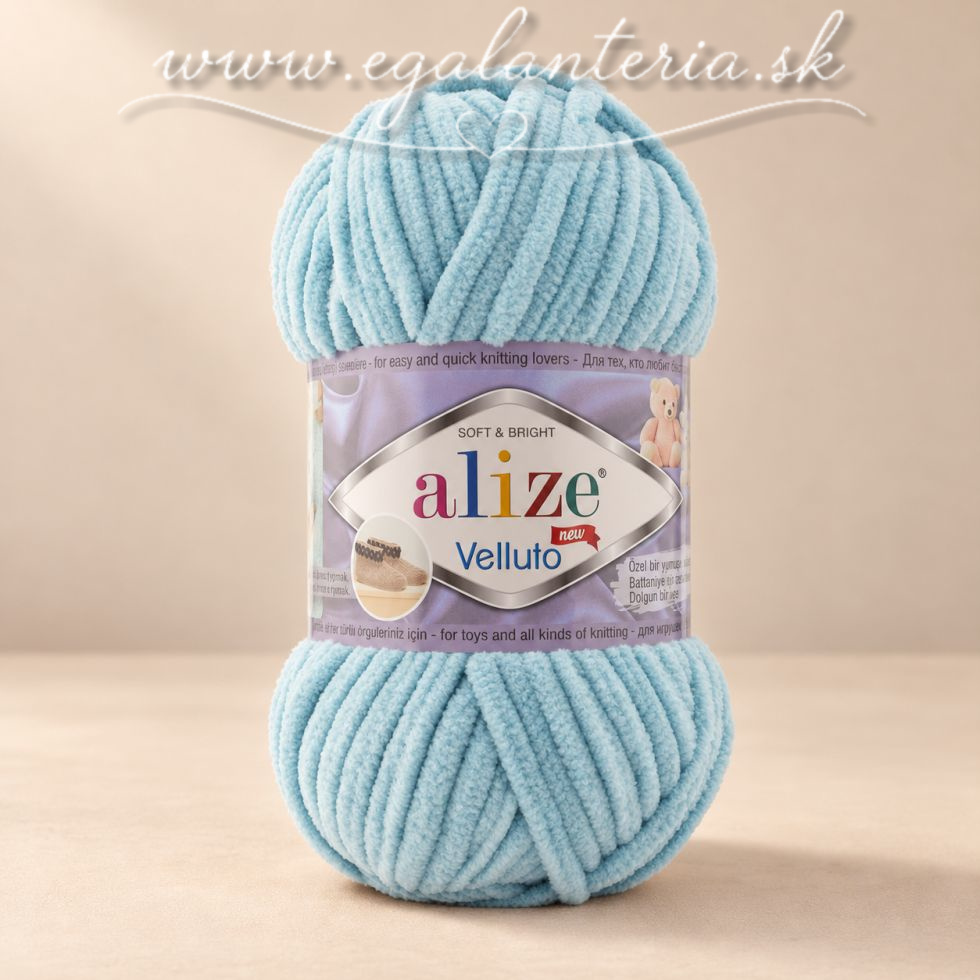 Alize Velluto 414 - modrozelená