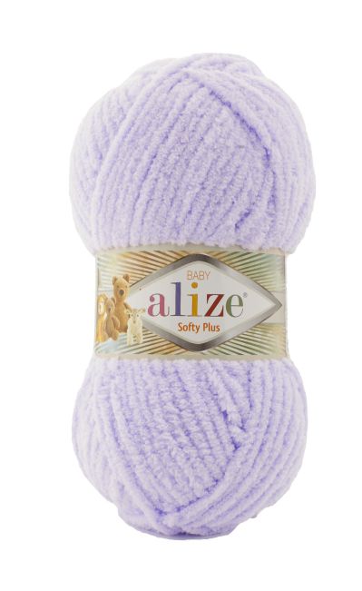 Alize Softy Plus 146 - svetlunko fialová