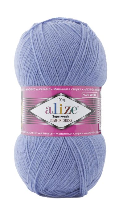 Alize Superwash 432 - modrá