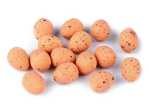 Dekoračné prepeličie vajíčko - hnedé