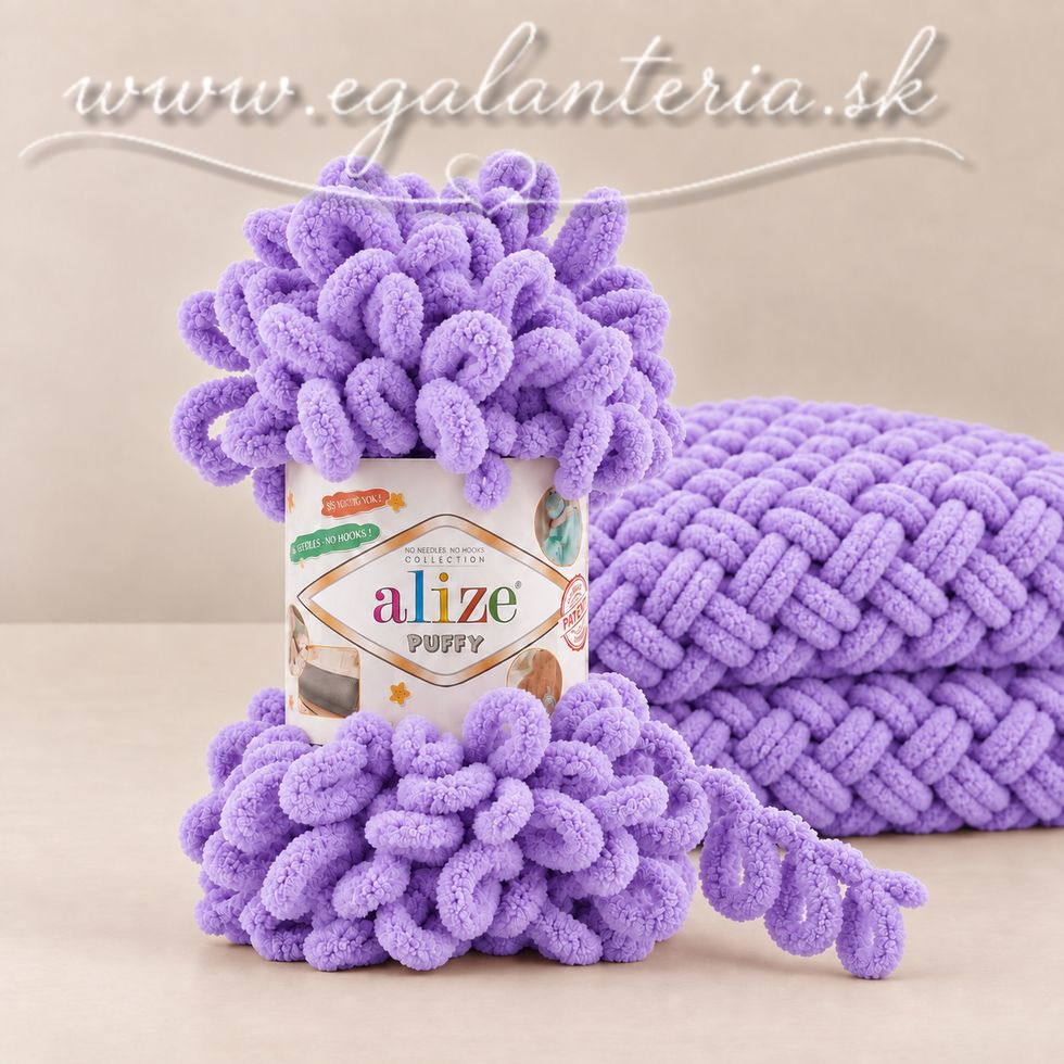 Alize Puffy 788 - levanduľa II.