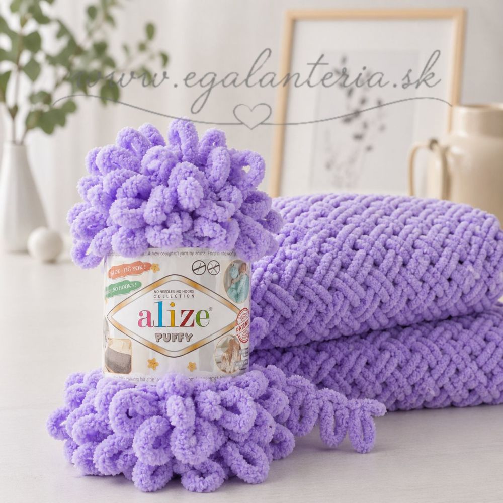 Alize Puffy 788 - levanduľa II.