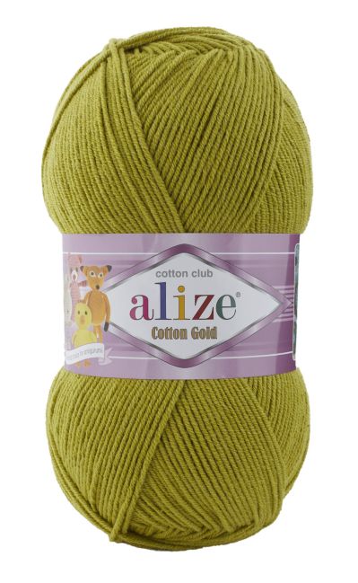 Alize Cotton Gold 193 - zelená