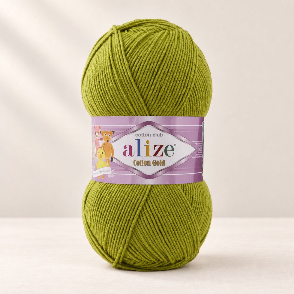 Alize Cotton Gold 193 - zelená