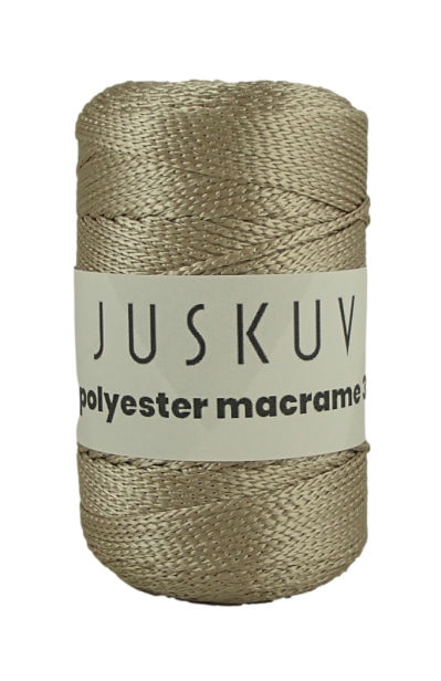 Polyester macrame Juskuv 04 - béžová