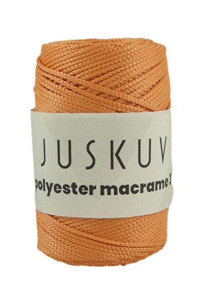 Polyester macrame Juskuv 07 - lososová