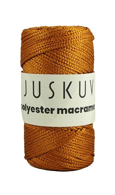 Polyester macrame Juskuv 08 - zlatá