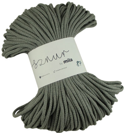 5 mm Sznur 87 - sivá