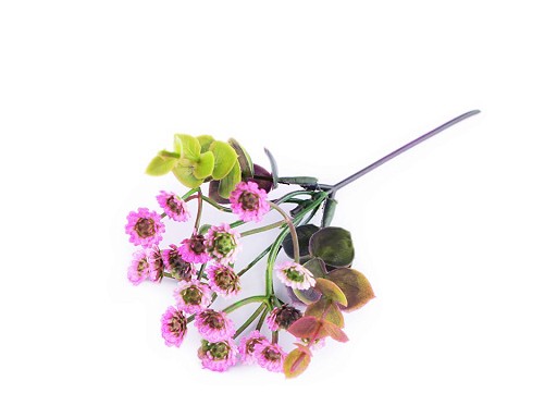 Umelá mini chryzantéma - ružová