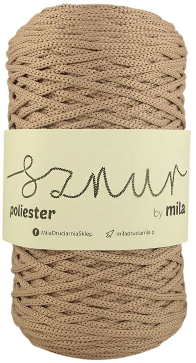 Polyester Sznur 3 mm - 135 pudrová ružová