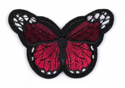 Nažehlovačka - motýľ bordový