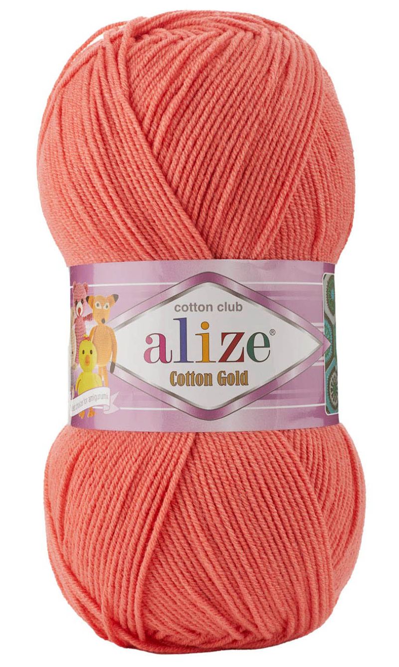 Alize Cotton Gold 154 - svetlá lososová