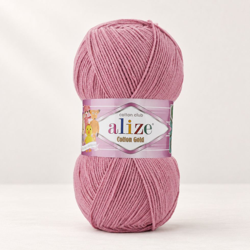 Alize Cotton Gold 676 - staroružová