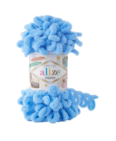 Alize Puffy 342 - modrá