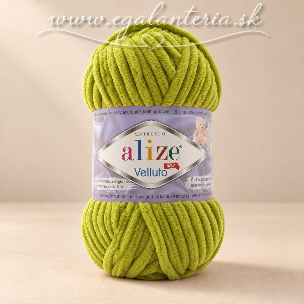 Alize Velluto 11 - pistácia