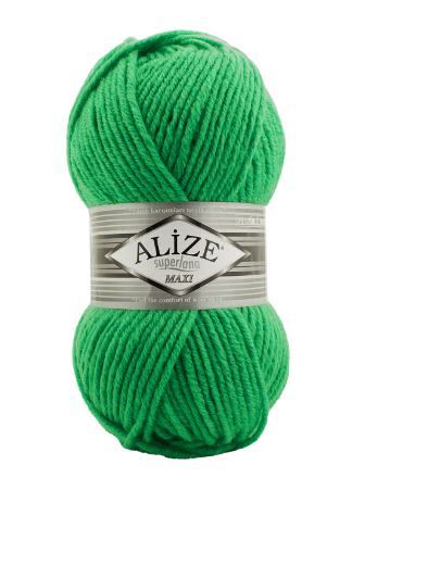 Alize Superlana Maxi 455 - zelená