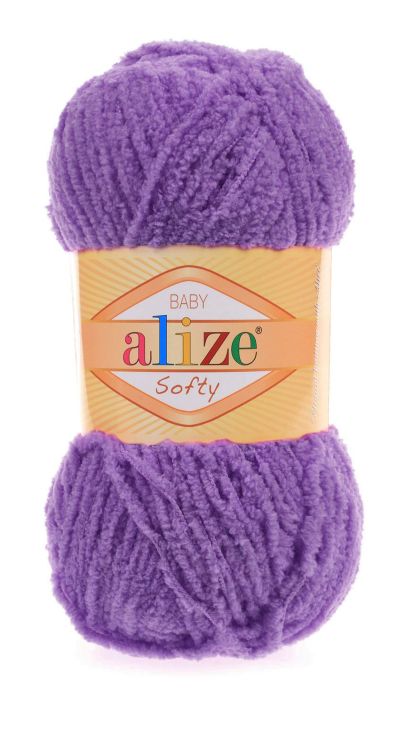 Alize Softy 44 - tmavá fialová