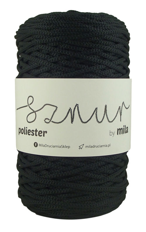 Polyester Sznur 3 mm - 171 čierna